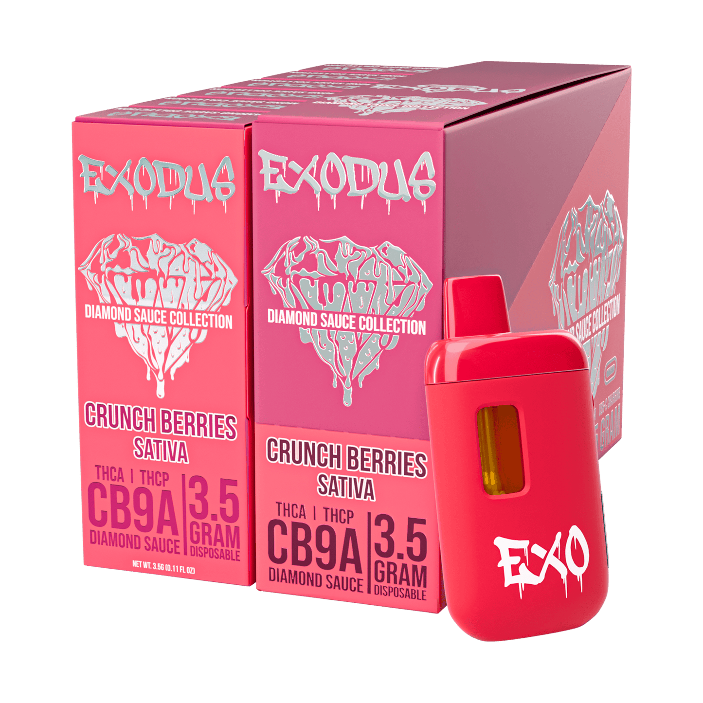 Exodus Diamond Sauce Disposable 3.5g (6/pack) [DROPSHIP]