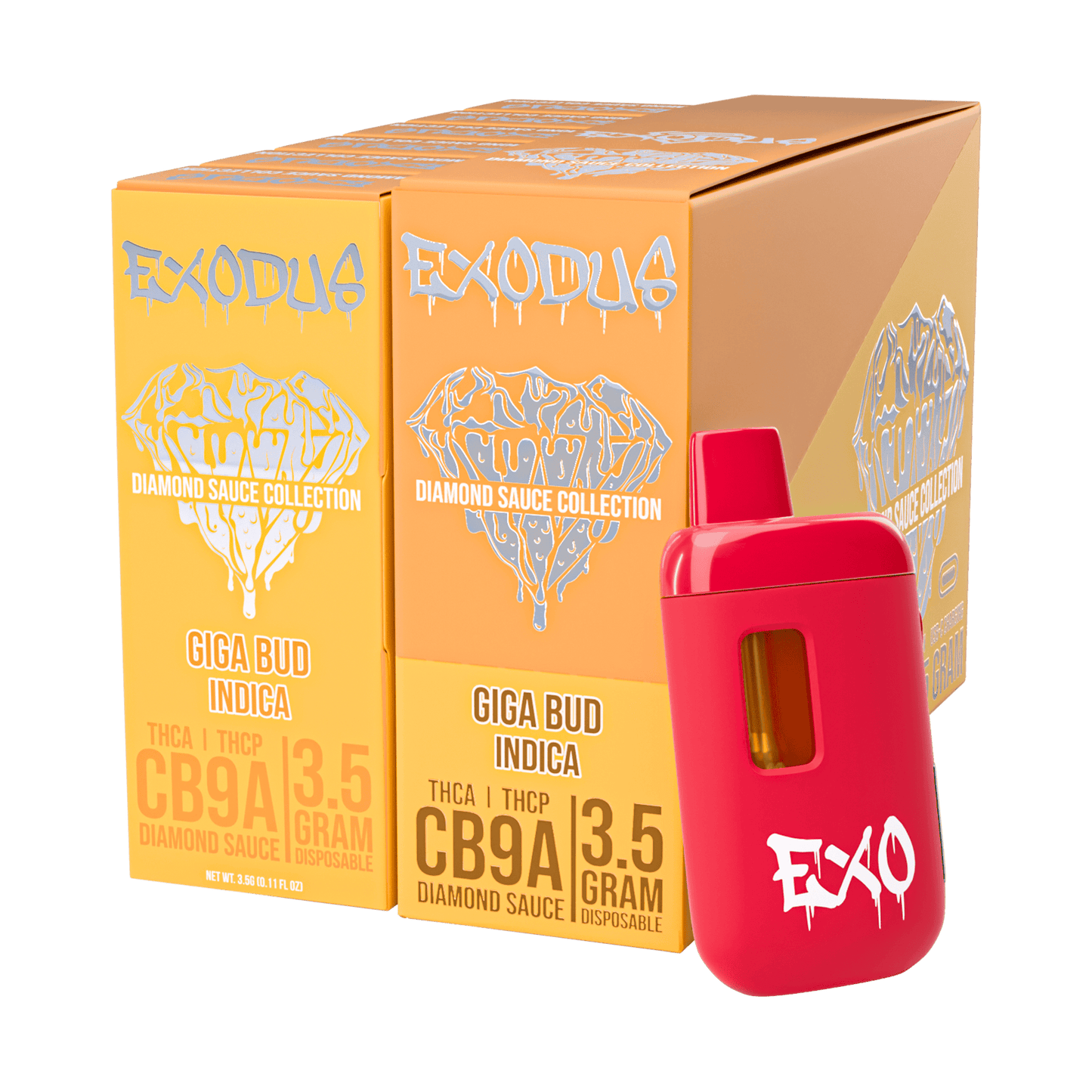 Exodus Diamond Sauce Disposable 3.5g (6/pack) [DROPSHIP]