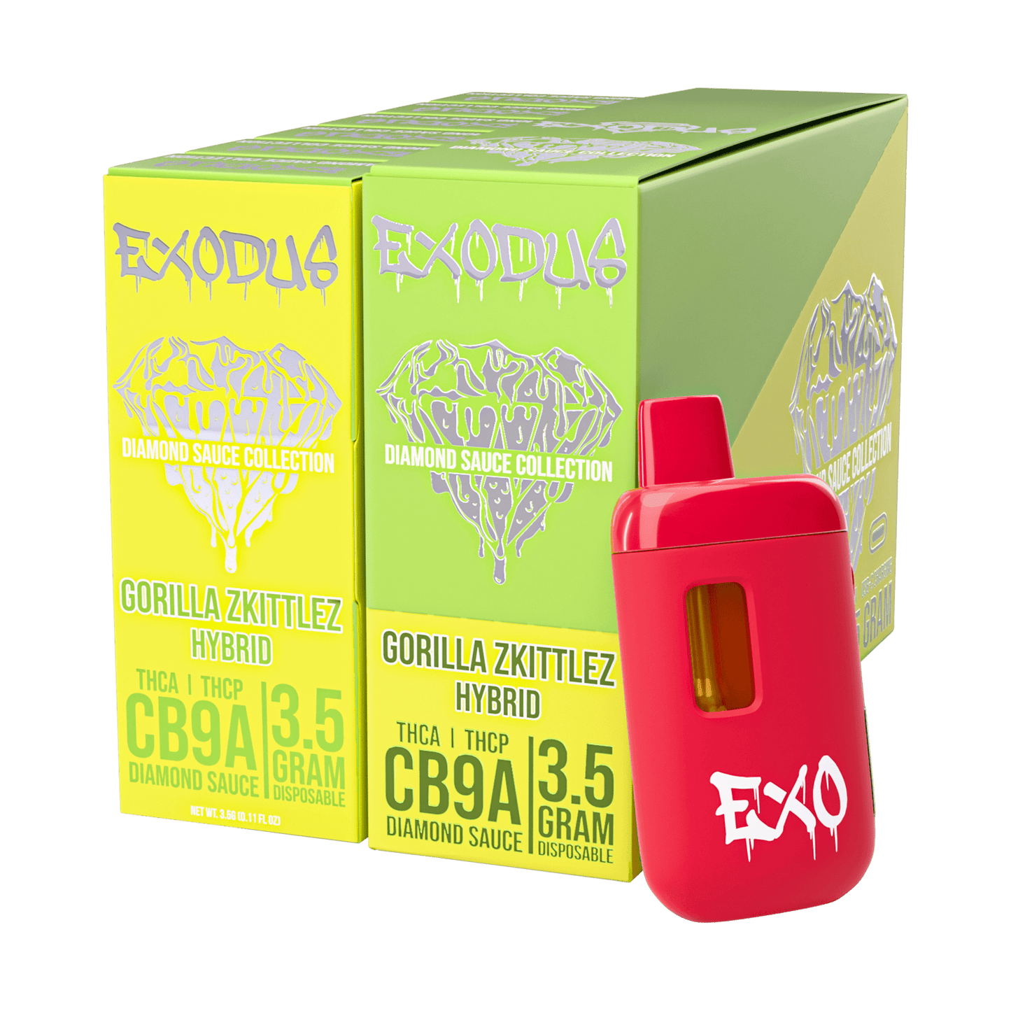 Exodus Diamond Sauce Disposable 3.5g (6/pack) [DROPSHIP]