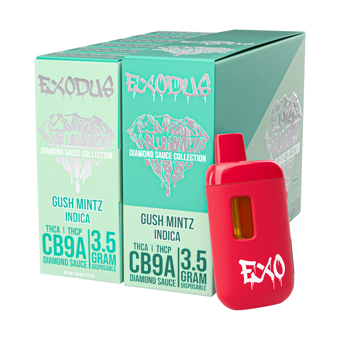 Exodus Diamond Sauce Disposable 3.5g (6/pack) [DROPSHIP]