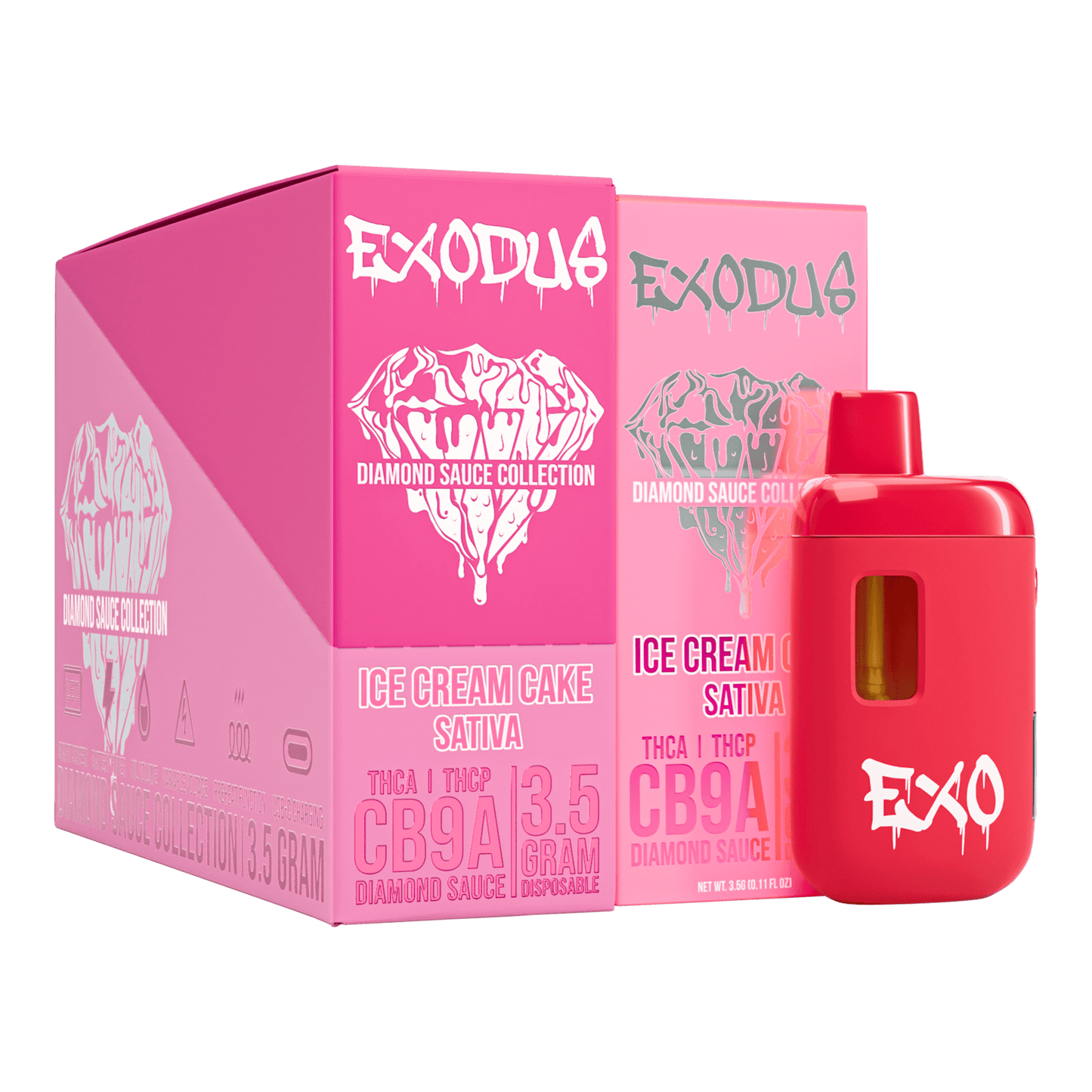 Exodus Diamond Sauce Disposable 3.5g (6/pack) [DROPSHIP]