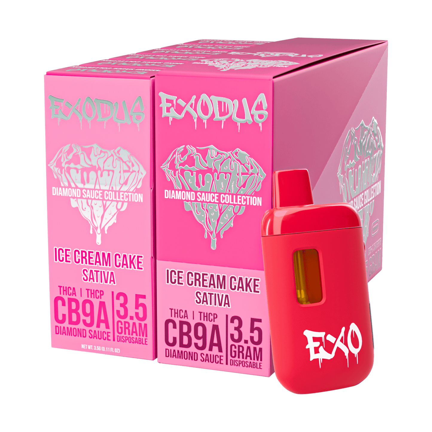 Exodus Diamond Sauce Disposable 3.5g (6/pack) [DROPSHIP]