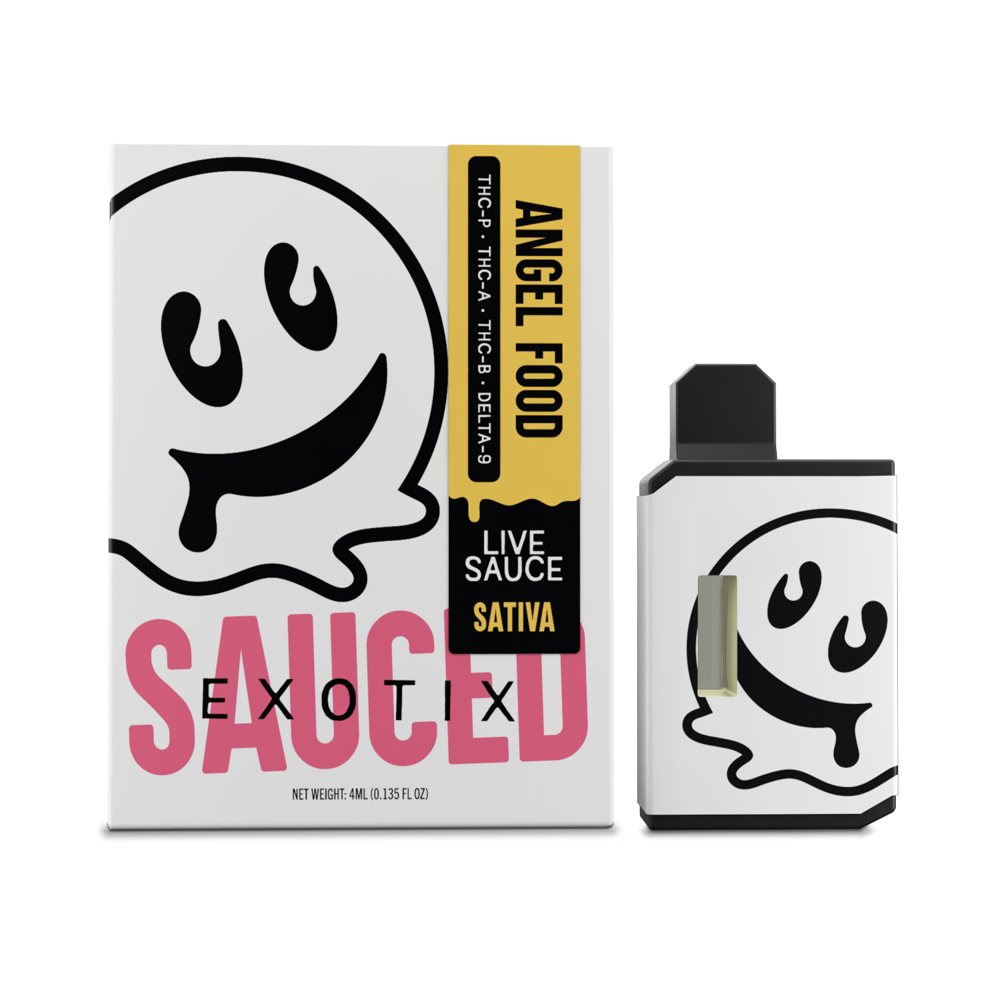 Half Bakd Sauced Exotix Disposable 4g (5/pack) [DROPSHIP]