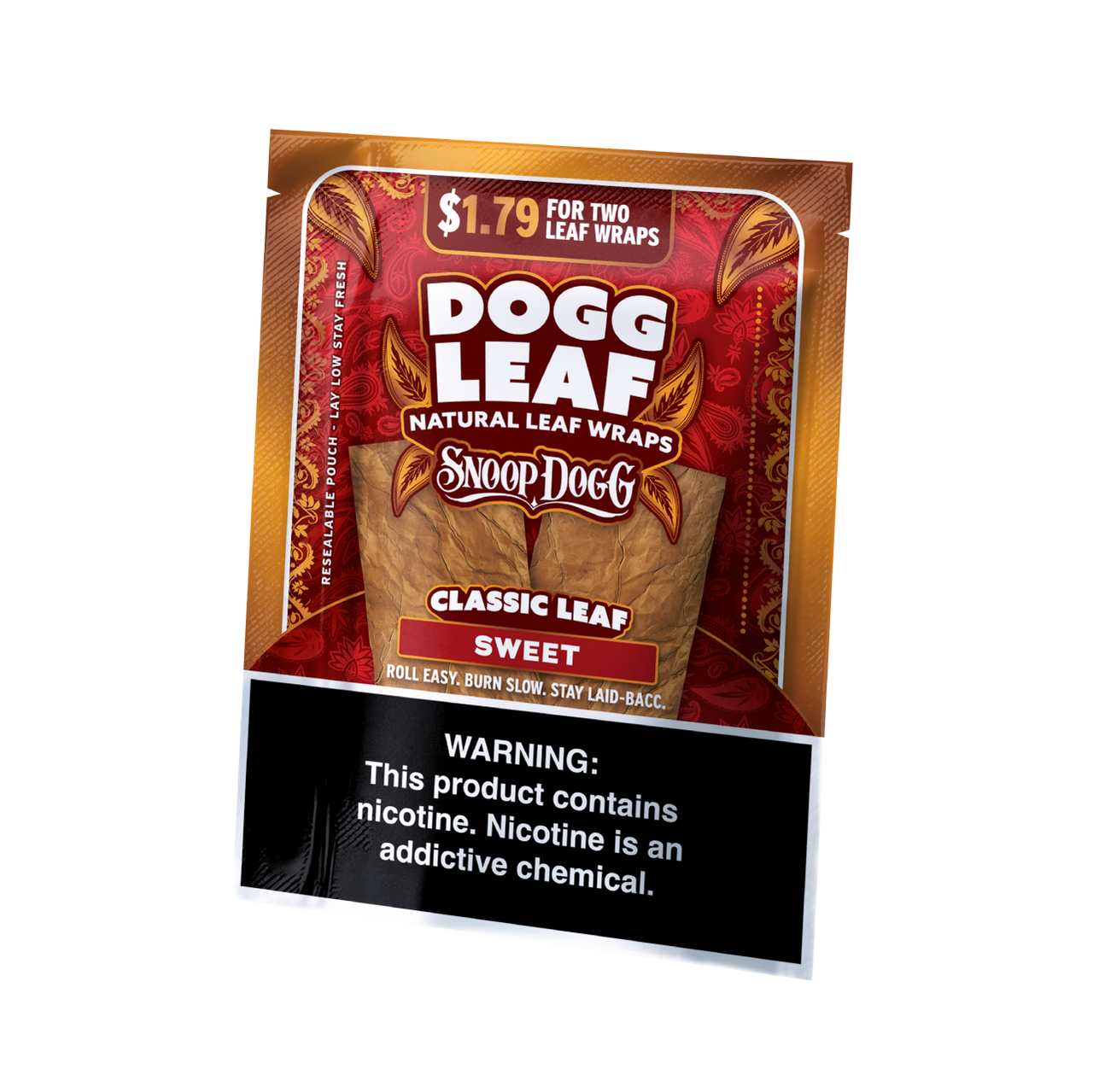 Dogg Leaf Classic Leaf 2ct (15/pack)