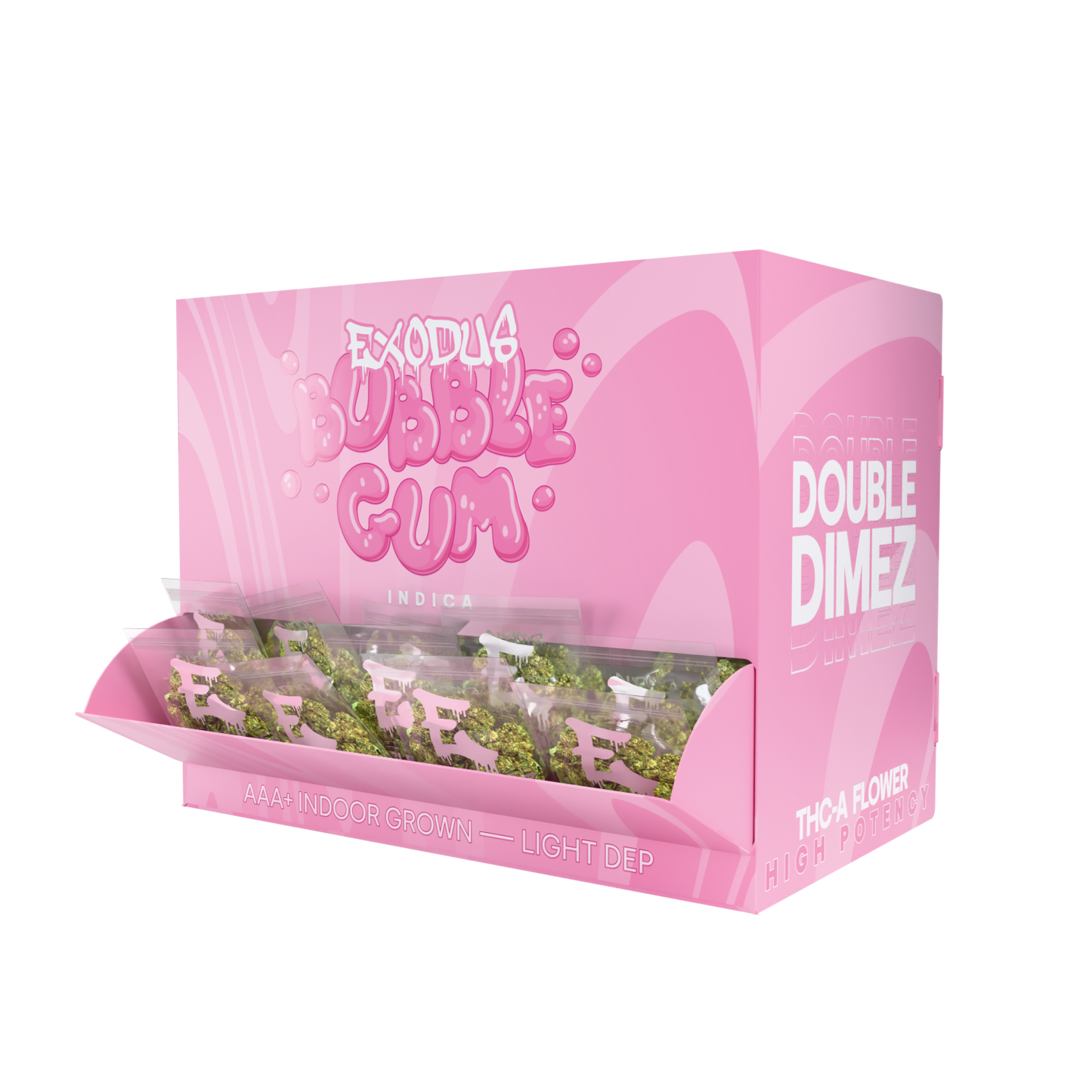 Exodus Double Dimez THC-A Flower 2g (30/Pack) [DROPSHIP]