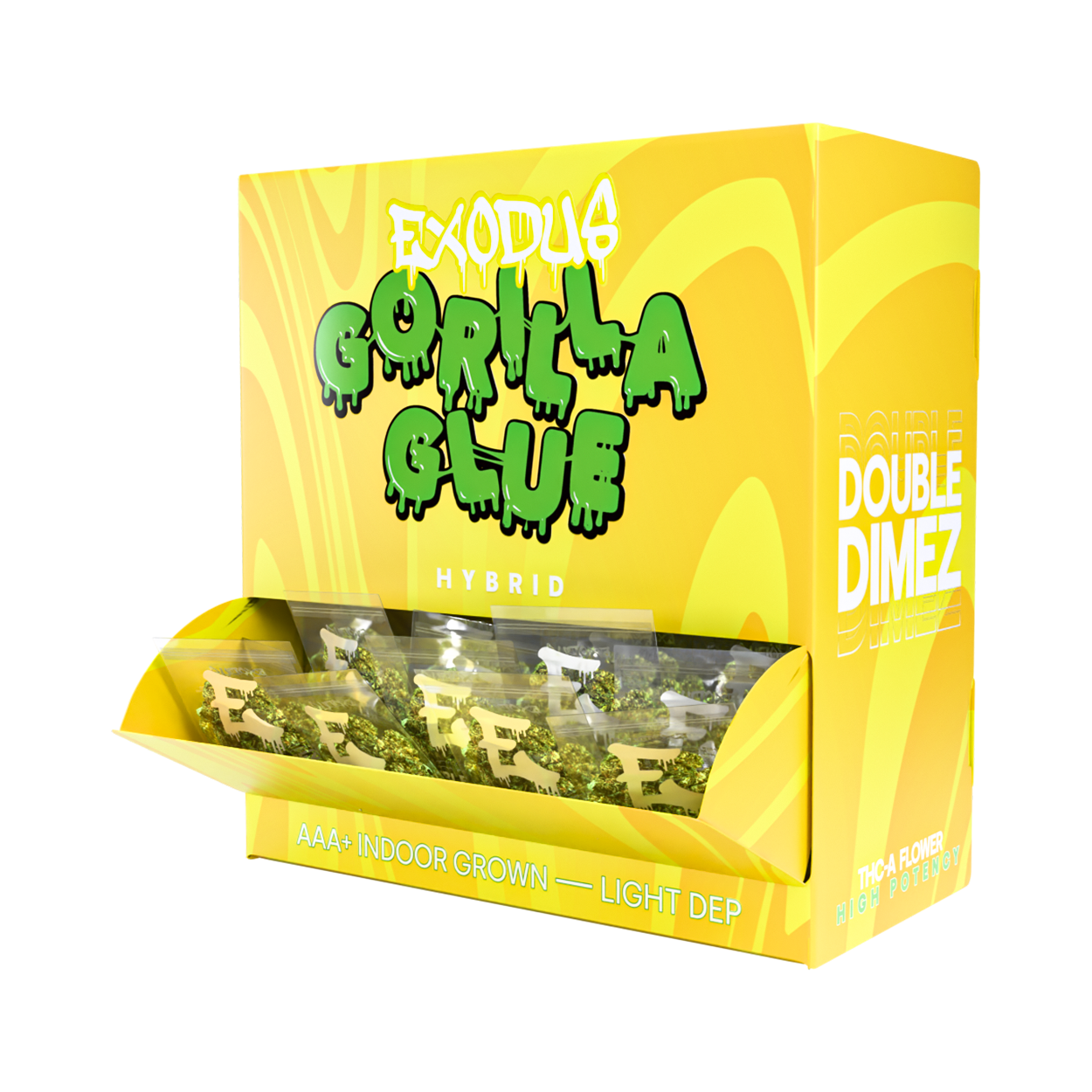 Exodus Double Dimez THC-A Flower 2g (30/Pack) [DROPSHIP]