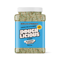 Doughlicious Exotic THC-A Flower Jar 114g [DROPSHIP]