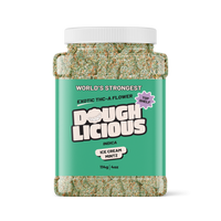 Doughlicious Exotic THC-A Flower Jar 114g [DROPSHIP]
