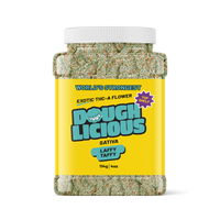 Doughlicious Exotic THC-A Flower Jar 114g [DROPSHIP]