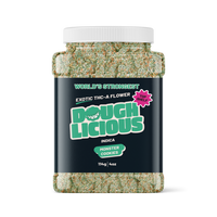 Doughlicious Exotic THC-A Flower Jar 114g [DROPSHIP]