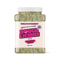Doughlicious Exotic THC-A Flower Jar 114g [DROPSHIP]