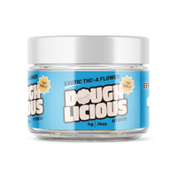 Doughlicious Exotic THC-A Flower Jar 4g [DROPSHIP]