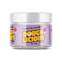 Doughlicious Exotic THC-A Flower Jar 4g [DROPSHIP]