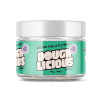 Doughlicious Exotic THC-A Flower Jar 4g [DROPSHIP]