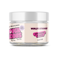 Doughlicious Exotic THC-A Flower Jar 4g [DROPSHIP]