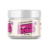 Doughlicious Exotic THC-A Flower Jar 4g [DROPSHIP]