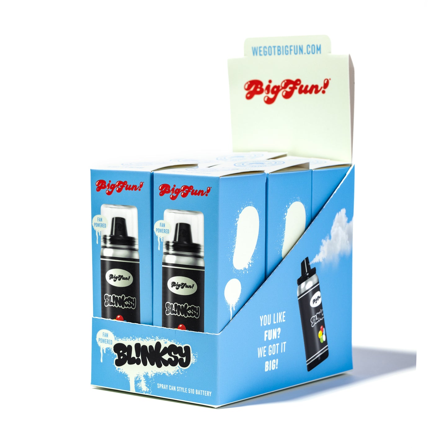 BIGFUN! Blinksy 510 Battery (6/pack)