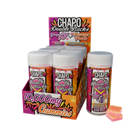 Chapo Blanco Double Stacks THC-P Gummies 10,000mg 10ct (6/Pack) [DROPSHIP]