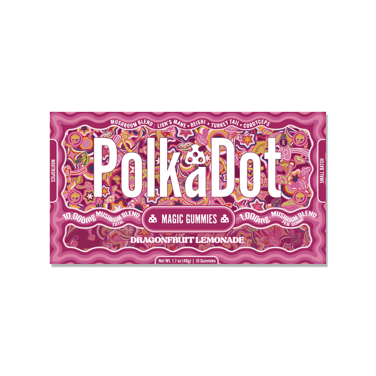 Polkadot Mushroom Magic Gummies 10000mg (10/pack)