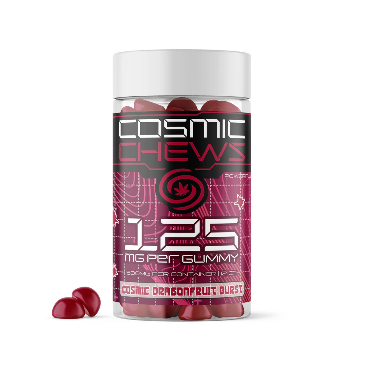 Cosmic Extractions D9 Cosmic Chews 125mg 12ct (35/Pack) [DROPSHIP]