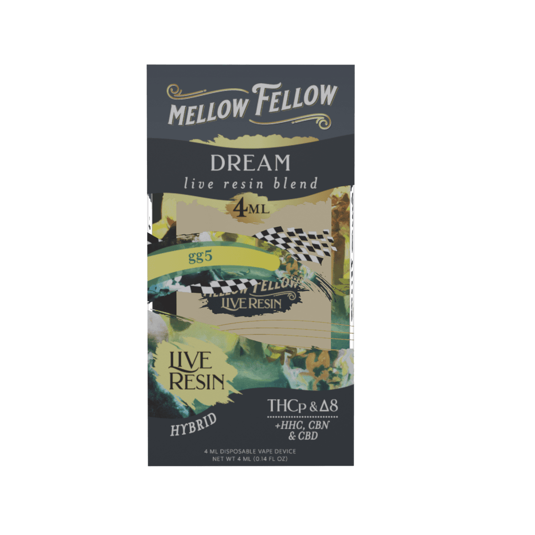 Mellow Fellow Live Resin Disposable 4g (6/pack) [DROPSHIP]