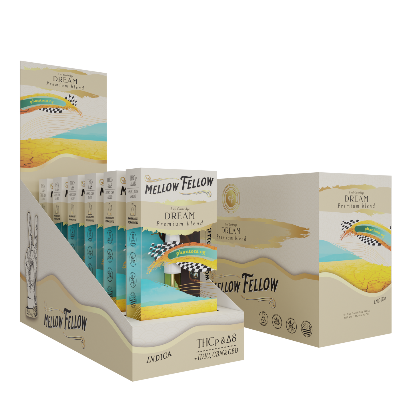 Mellow Fellow Premium Cartridge 2g (6/pack) [DROPSHIP]