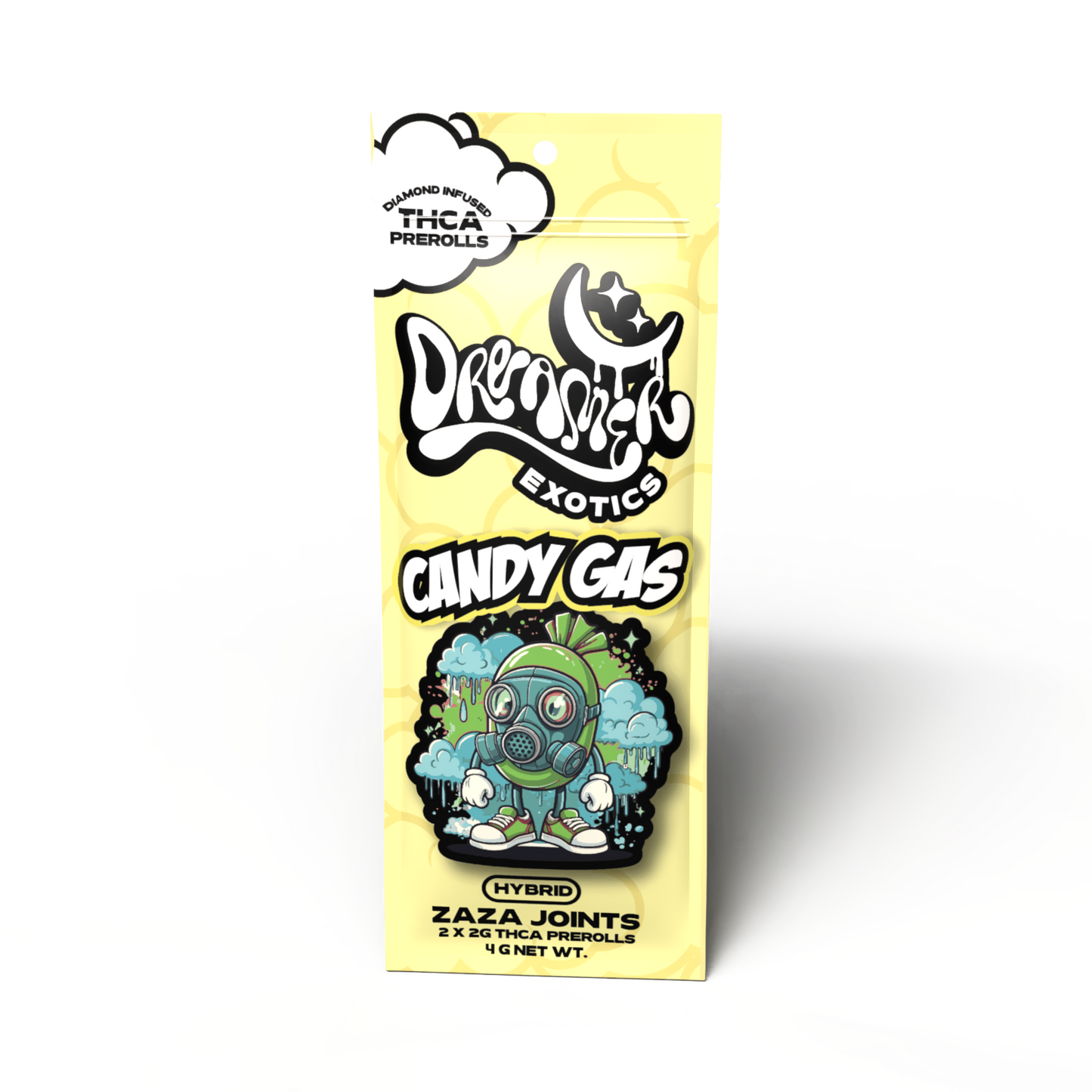 Dreamer Exotics THC-A Pre Rolls 2g 2ct (10/Pack) [DROPSHIP]