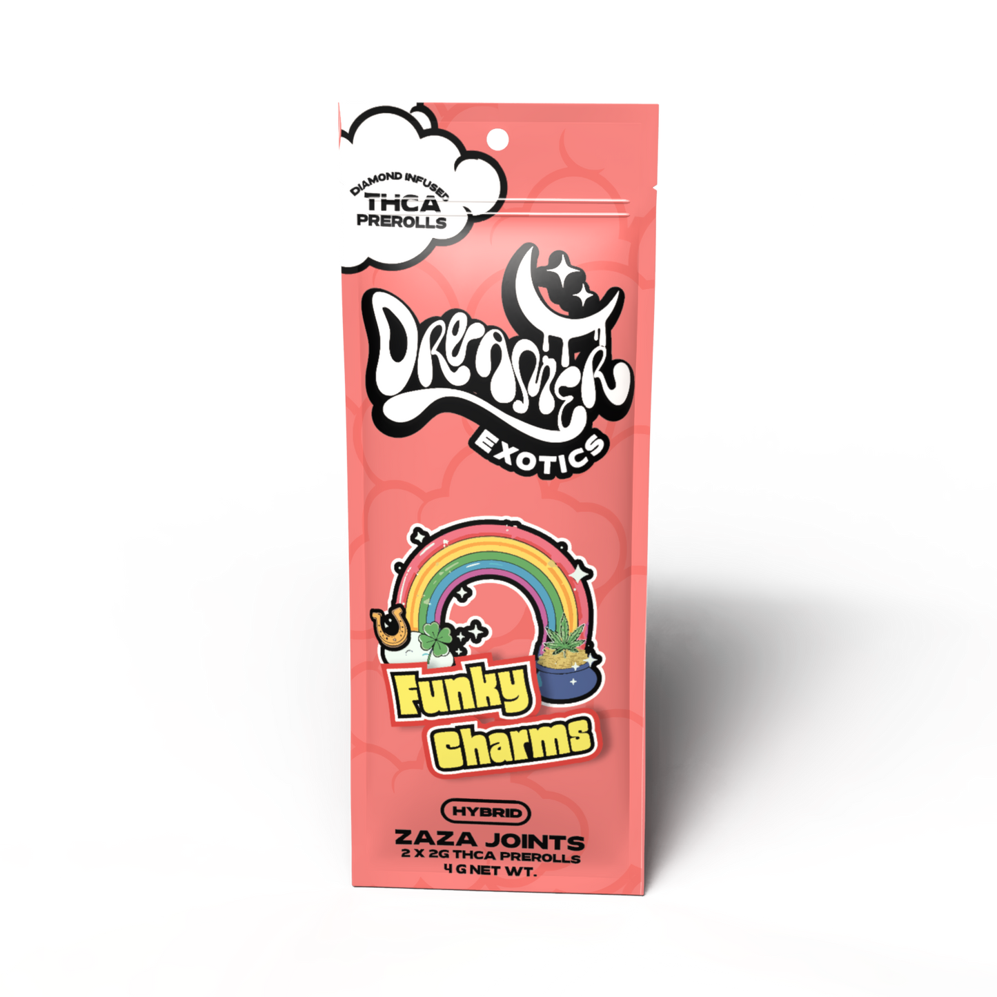 Dreamer Exotics THC-A Pre Rolls 2g 2ct (10/Pack) [DROPSHIP]