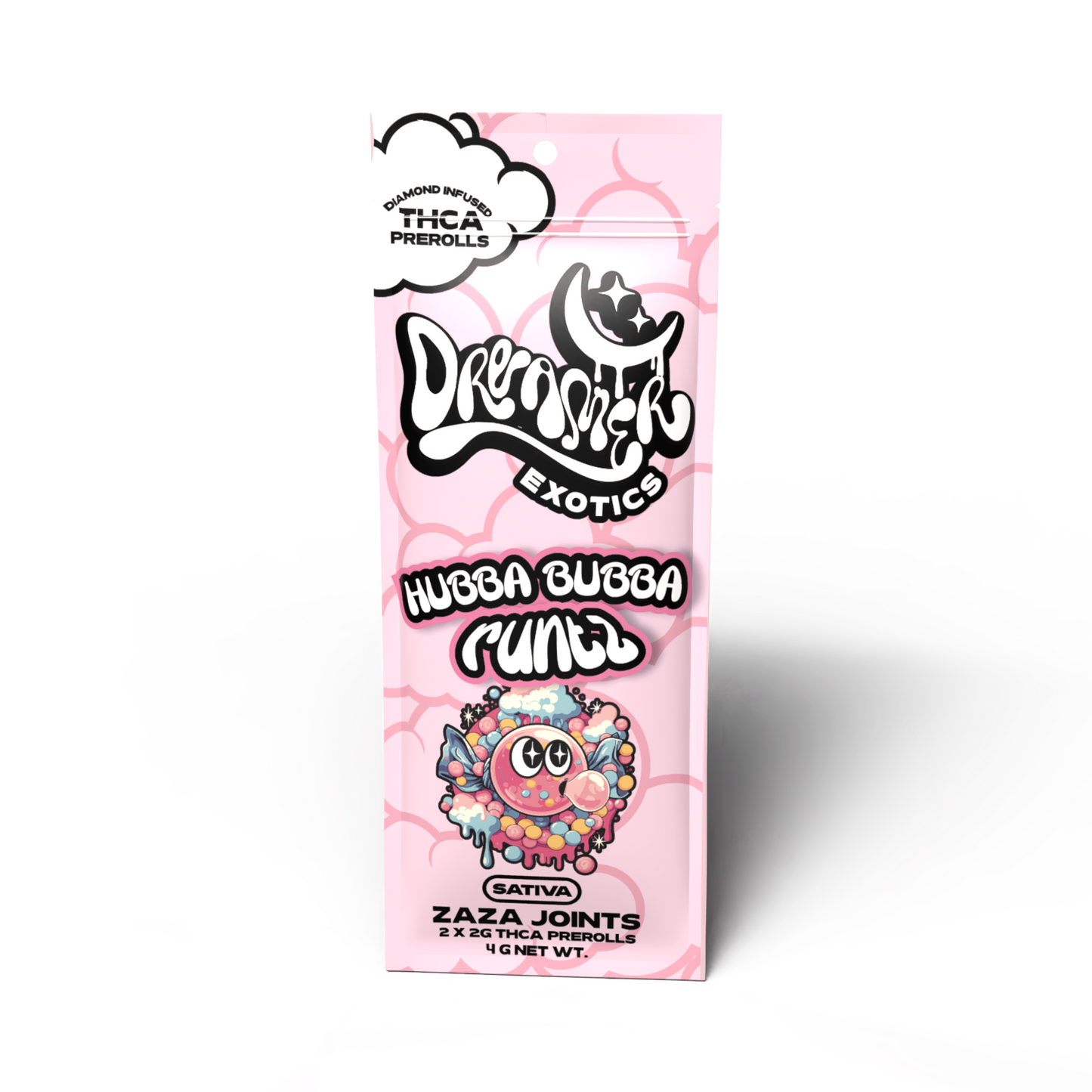 Dreamer Exotics THC-A Pre Rolls 2g 2ct (10/Pack) [DROPSHIP]