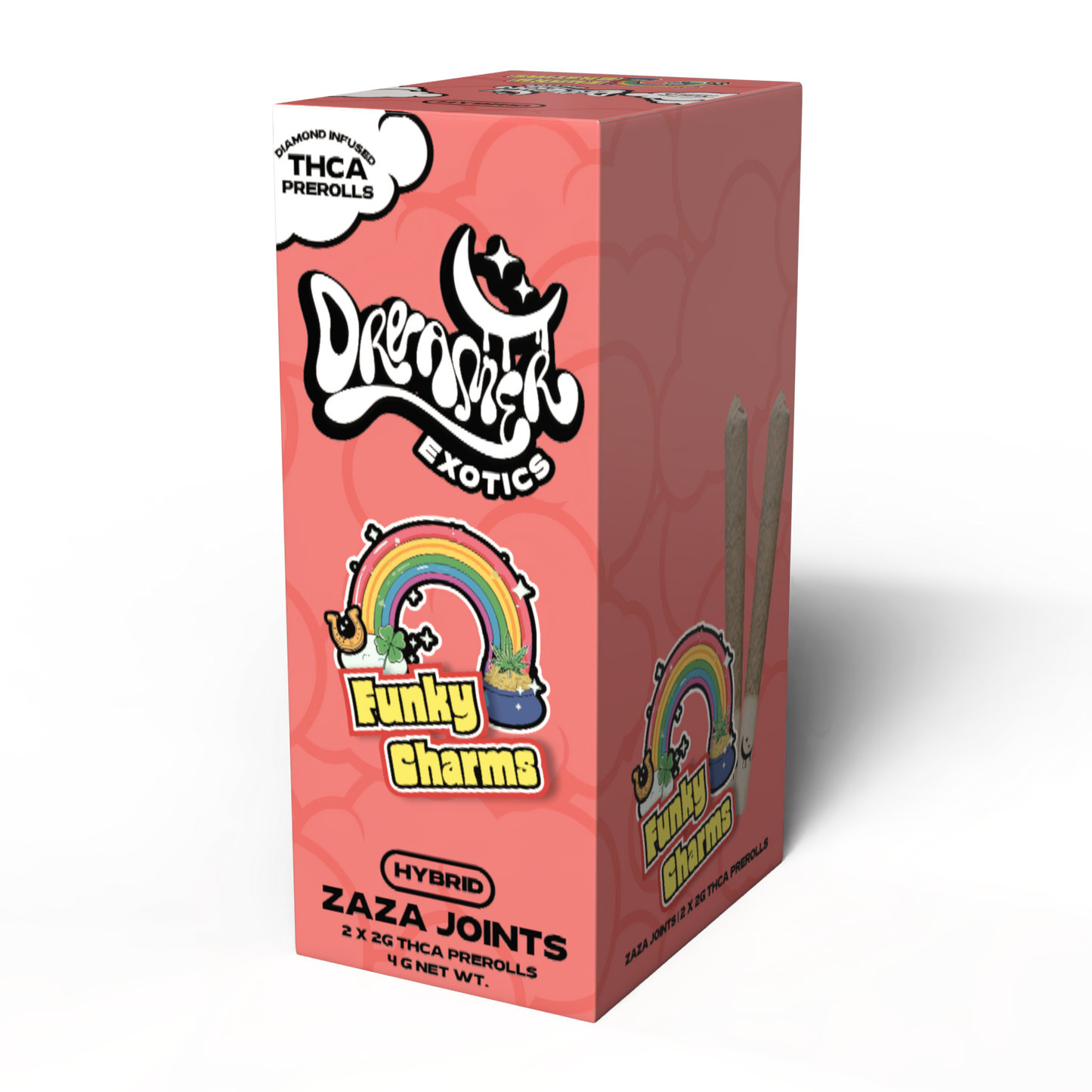 Dreamer Exotics THC-A Pre Rolls 2g 2ct (10/Pack) [DROPSHIP]