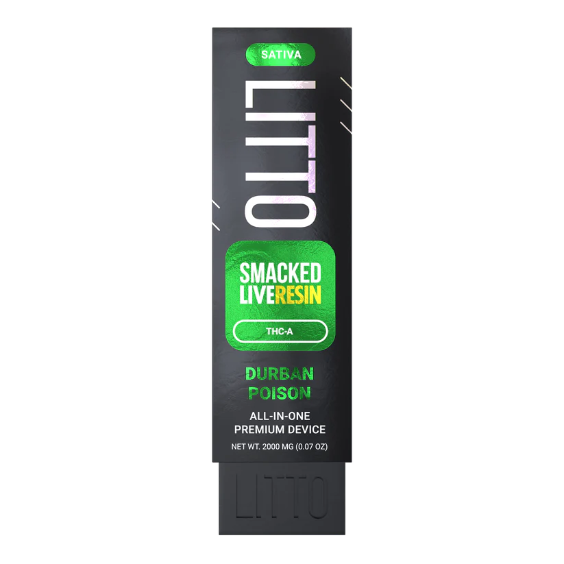 LITTO THC-A SMACKED Live Resin Disposable 2g  (SINGLE) [DROPSHIP]
