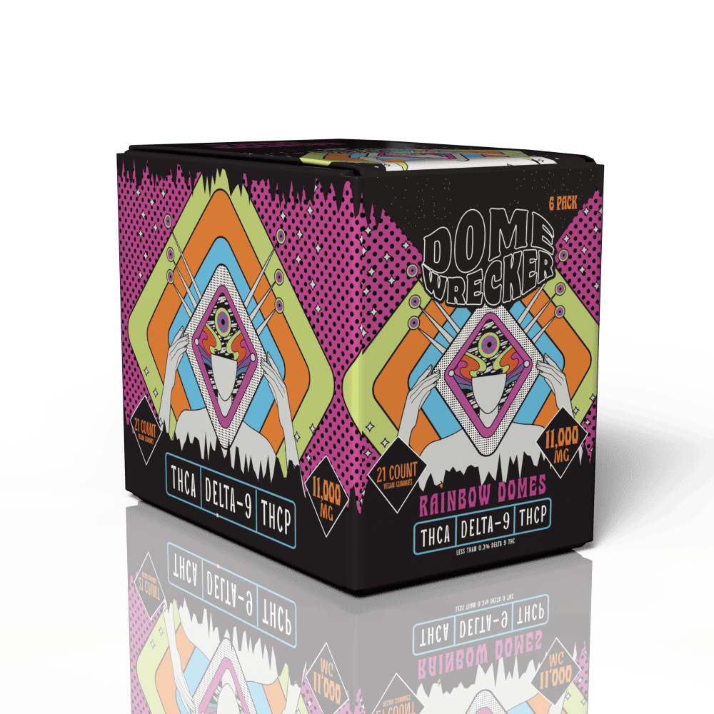 Domewrecker THC-A Gummies 11000mg 21ct (6/Pack)