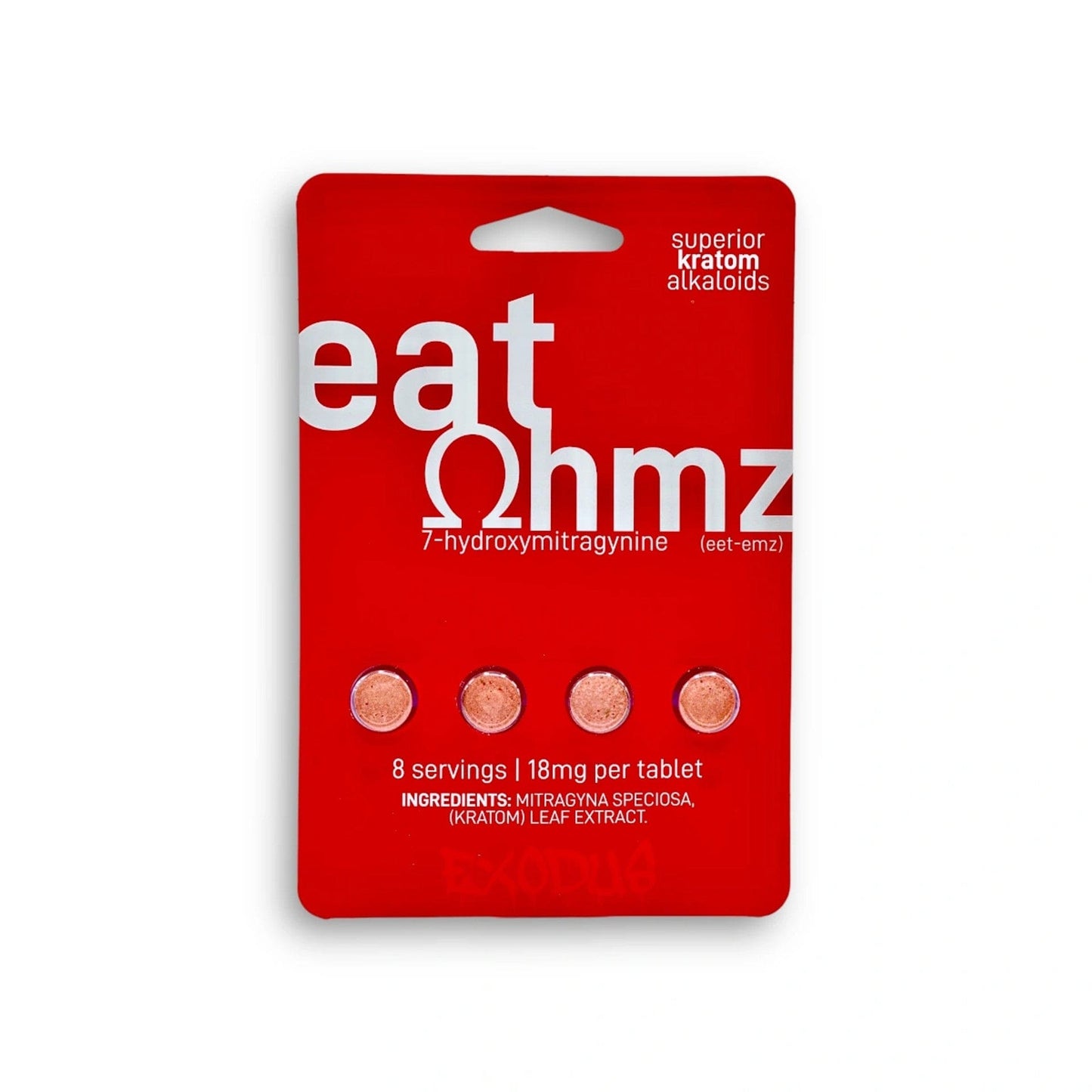 Eat Ohmz Kratom Tablets 18mg (6/pack)