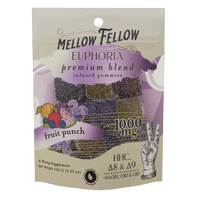 Mellow Fellow Premium Edible 20ct 1000mg (6/pack) [DROPSHIP]
