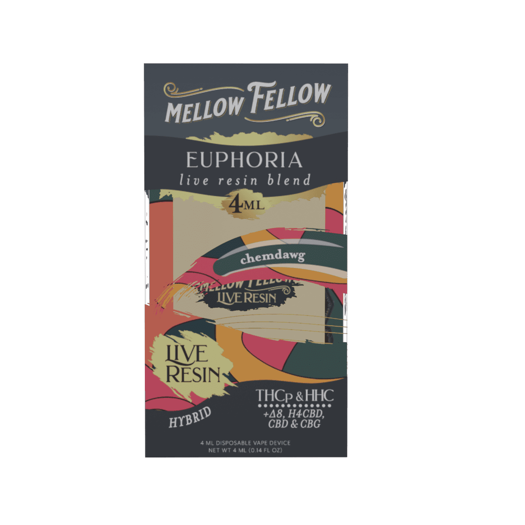 Mellow Fellow Live Resin Disposable 4g (6/pack) [DROPSHIP]