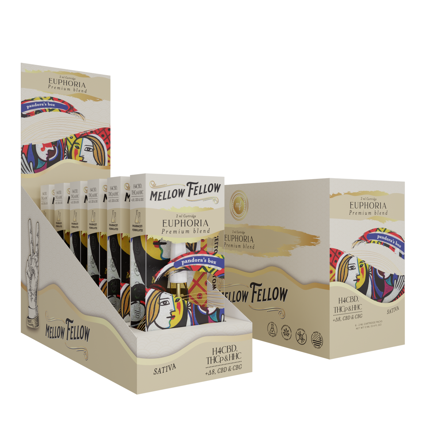 Mellow Fellow Premium Cartridge 2g (6/pack) [DROPSHIP]