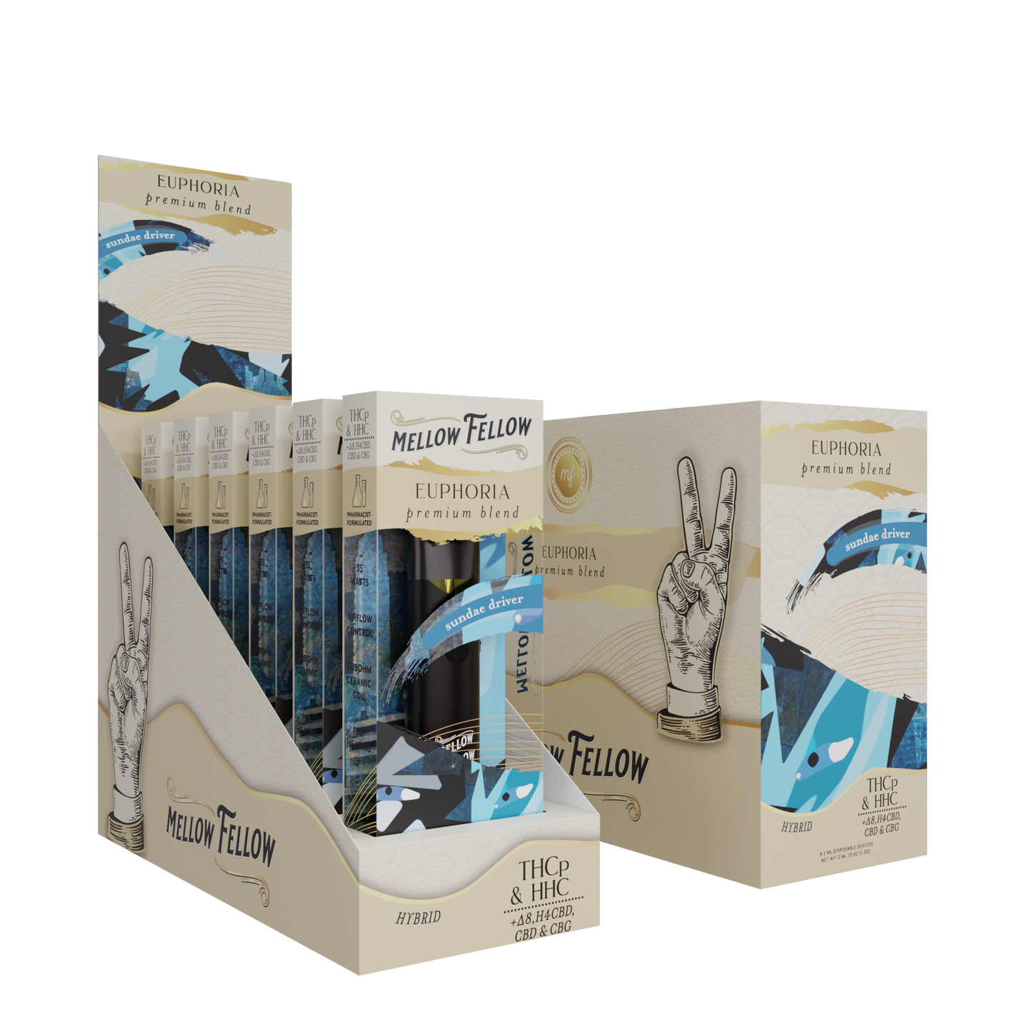 Mellow Fellow Premium Disposable 2g (6/pack) [DROPSHIP]