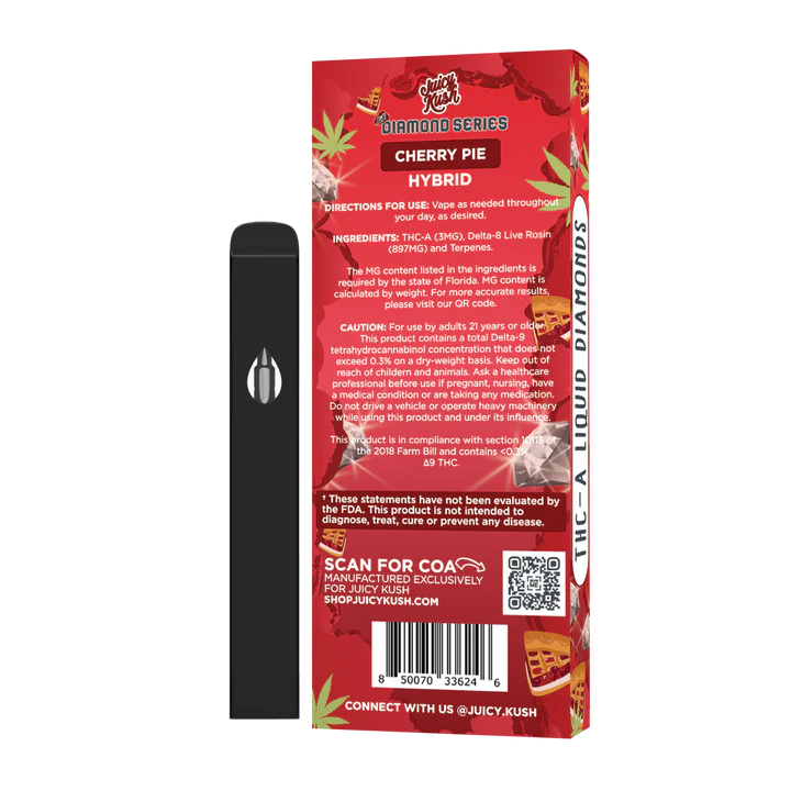 Juicy Kush THC-A Disposable 1g (5/pack)