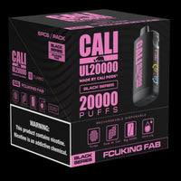 Cali UL20000 Black Series Disposable 20mL (6/pack) [DROPSHIP]