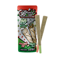 Chapo Blanco Diamond Dusted THC-A Prerolls 2g 2ct (6/pack) [DROPSHIP]