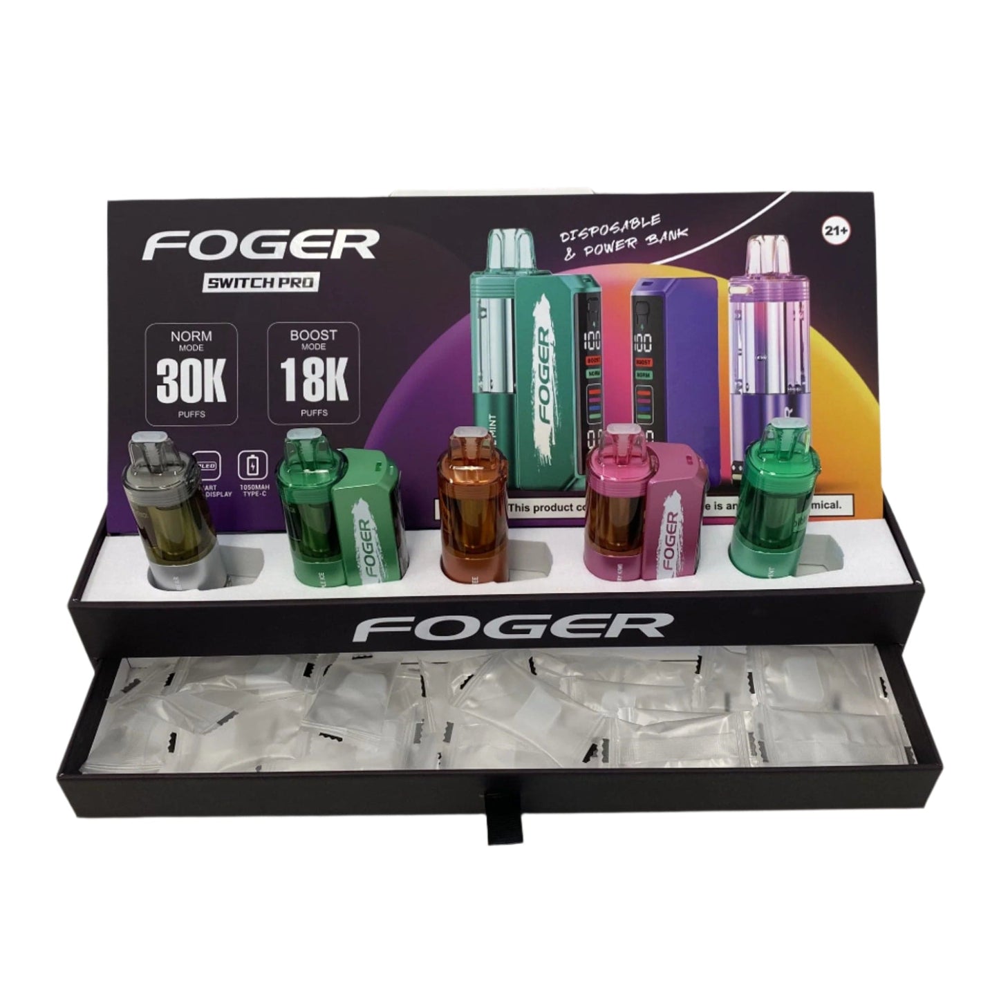 🎁 Foger Switch Pro Disposable Testing Station Kit (100% off)