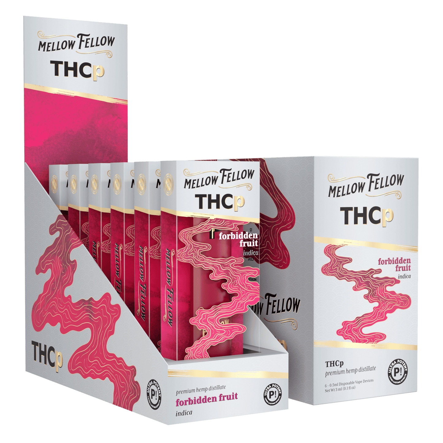 Mellow Fellow THC-P Disposable 0.5g (6/pack) [DROPSHIP]