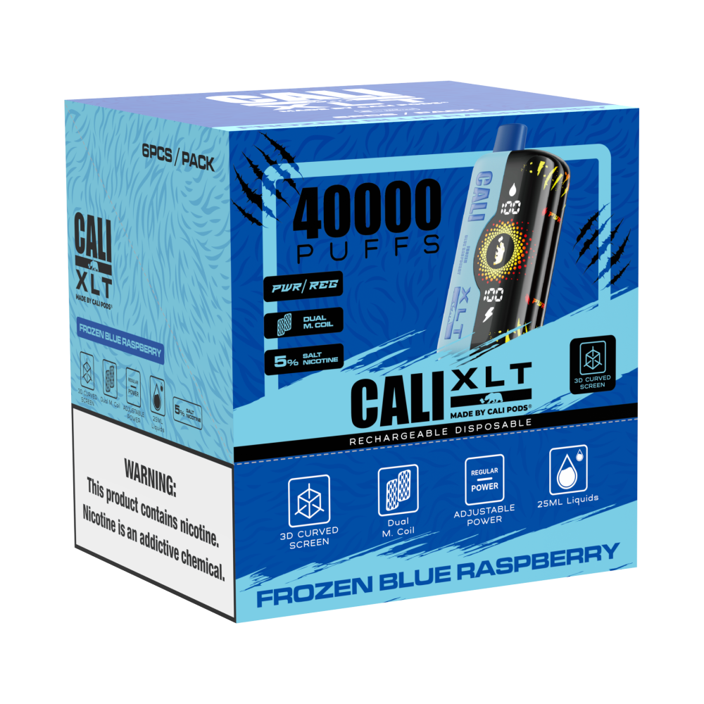 Cali XLT 40K Disposable 25mL (6/pack) [DROPSHIP]