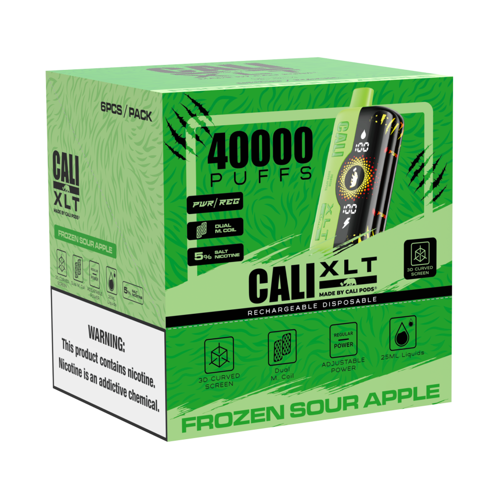 Cali XLT 40K Disposable 25mL (6/pack) [DROPSHIP]