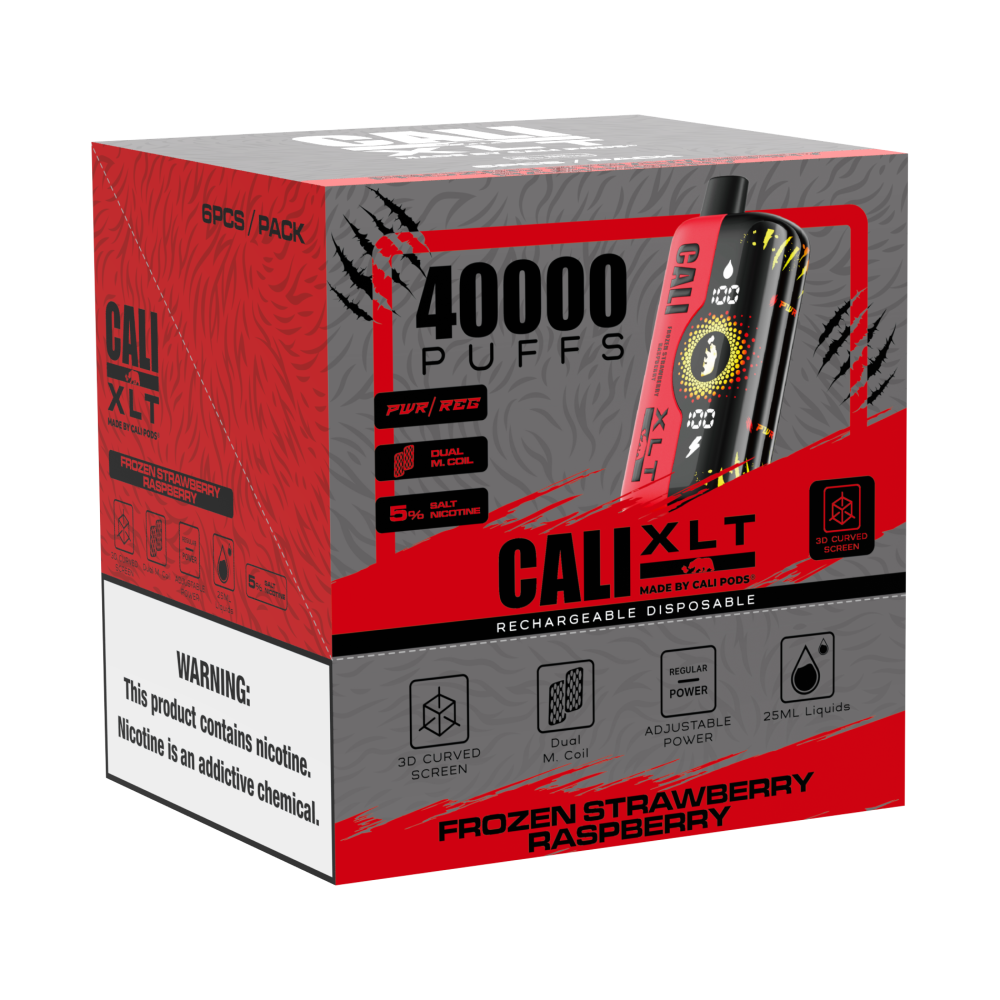 Cali XLT 40K Disposable 25mL (6/pack) [DROPSHIP]
