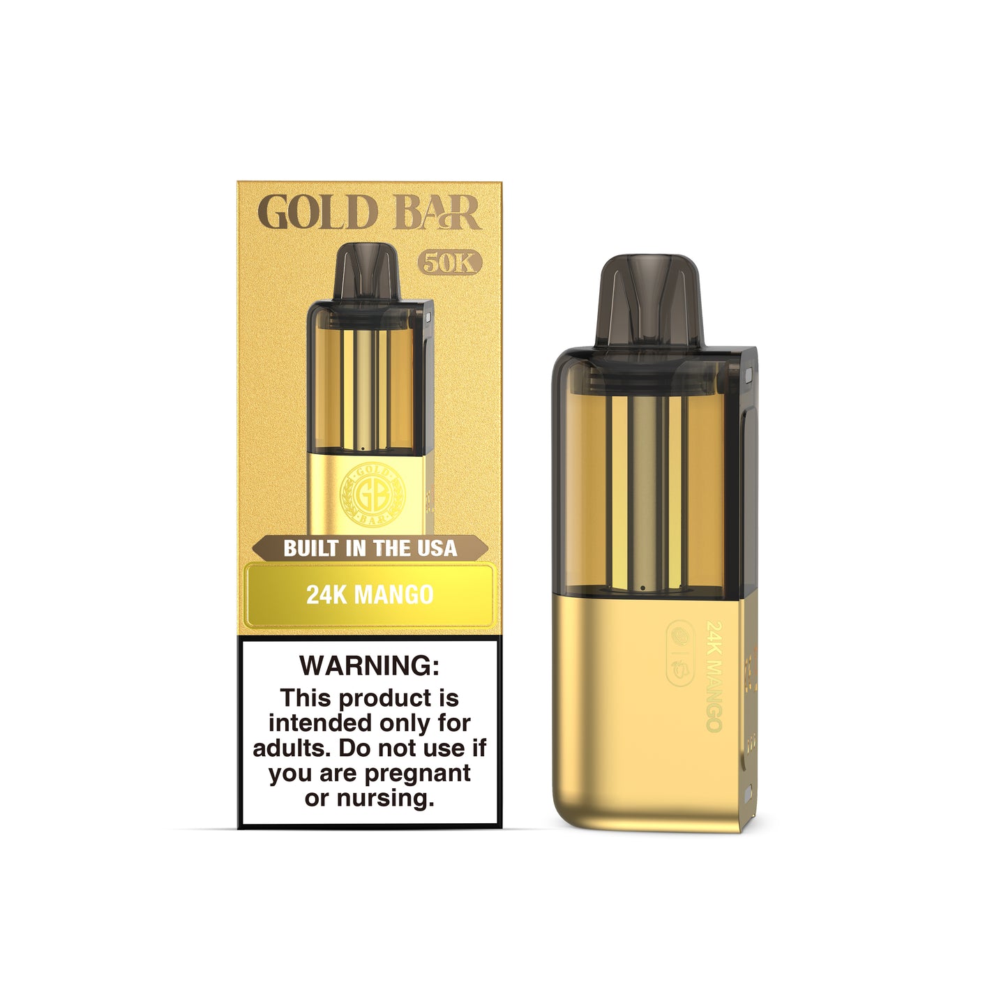 Gold Bar Max 50K Nixodine Disposable Pod (5/pack)