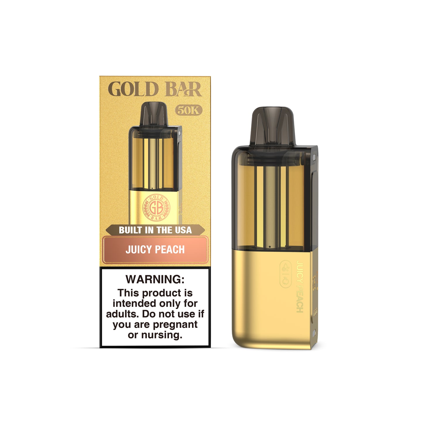 Gold Bar Max 50K Nixodine Disposable Pod (5/pack)