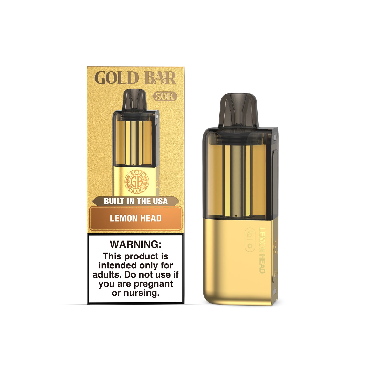 Gold Bar Max 50K Nixodine Disposable Pod (5/pack)
