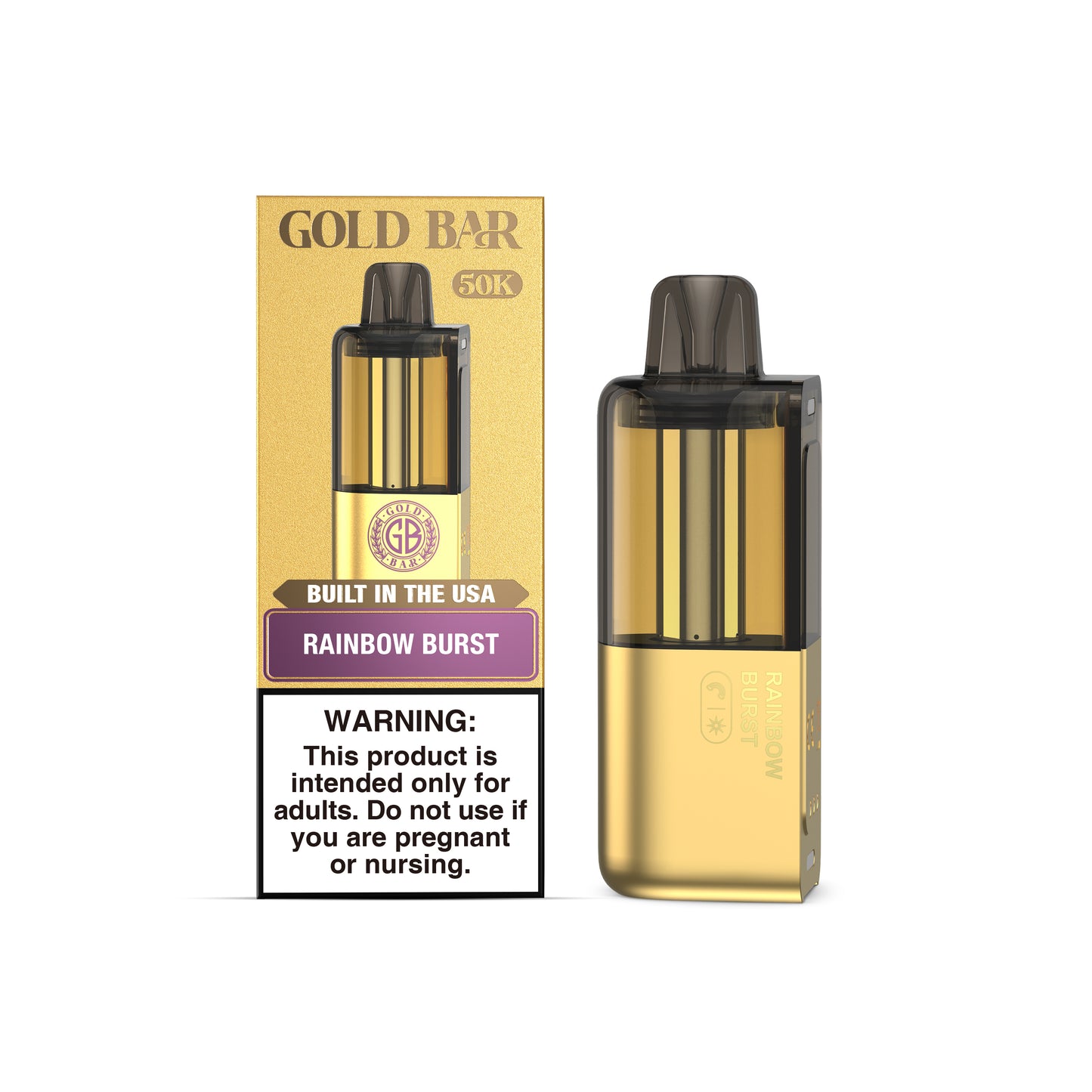 Gold Bar Max 50K Nixodine Disposable Pod (5/pack)