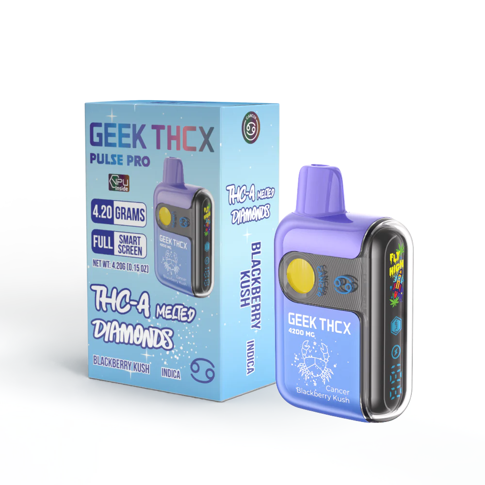 Geek THCX Pulse Pro THC-A Melted Diamonds Disposable 4.2g (SINGLE)